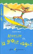 Couverture du livre « Armeline et la grosse vague » de Quentin Blake aux éditions Gallimard-jeunesse