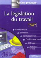 Couverture du livre « Rp 6 Legislation Du Travail 99/2000 » de Jeaneau aux éditions Nathan