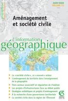 Couverture du livre « Aménagement et société civile » de  aux éditions Armand Colin