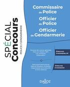 Couverture du livre « Commissaire de police (9e édition) » de Frederic Debove aux éditions Dalloz