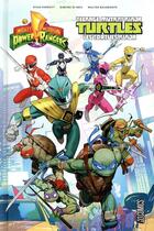 Couverture du livre « Mighty Morphin Power Rangers & Teenage Mutant Ninja Turtles Tome 1 » de Simone Di Meo et Ryan Parrott aux éditions Hicomics