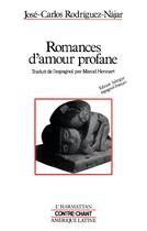 Couverture du livre « Romances d'amour profane » de José-Carlos Rodriguez Najar aux éditions L'harmattan