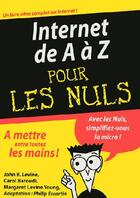 Couverture du livre « Internet de a a z megapoche pour les nuls » de Levine/Baroudi/Young aux éditions First Interactive