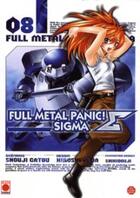 Couverture du livre « Full metal panic sigma Tome 8 » de Hiroshi Ueda et Shouji Gatou aux éditions Panini