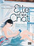 Couverture du livre « Elle et son chat » de Makoto Shinkai et Tsubasa Yamaguchi aux éditions Pika