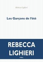 Couverture du livre « Les garçons de l'été » de Rebecca Lighieri aux éditions P.o.l