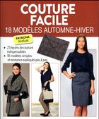 Couverture du livre « Couture facile ; 18 modèles automne-hiver » de  aux éditions Editions Esi