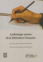 Couverture du livre « Anthologie sonore de littrature franaise » de B. Thiry aux éditions Pu De Namur