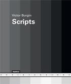 Couverture du livre « Scripts » de Victor Burgin aux éditions Mamco