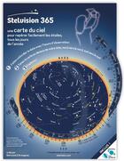 Couverture du livre « Stelvision 365 ; une carte du ciel pour repérer facilement les étoiles, tous les jours de l'année (11e édition) » de Bertrand D'Armagnac aux éditions Stelvision