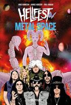 Couverture du livre « Hellfest metal space » de Jorge Bernstein et Pixel Vengeur et Fabrice Hodecent aux éditions Rouquemoute