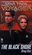 Couverture du livre « The Black Shore » de Greg Cox aux éditions Pocket Books Star Trek