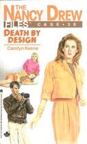 Couverture du livre « Death by Design » de Carolyn Keene aux éditions Simon Pulse