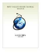 Couverture du livre « Rift valley fever ; global status » de Gideon Informatics Inc. aux éditions Gideon Informatics