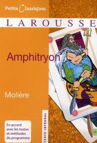 Couverture du livre « Amphitryon » de Moliere aux éditions Larousse