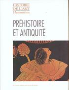Couverture du livre « Histoire de l'art. prehistoire et antiquite (version relie) » de  aux éditions Flammarion