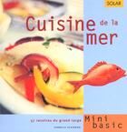 Couverture du livre « Cuisine De La Mer » de Schinharl Cornelia aux éditions Solar