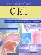 Couverture du livre « ORL (2e édition) » de Christian Du Breuil aux éditions Elsevier-masson