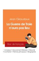 Couverture du livre « Réussir son Bac de français 2025 : Analyse de La Guerre de Troie n'aura pas lieu de Jean Giraudoux » de Jean Giraudoux aux éditions Bac De Francais