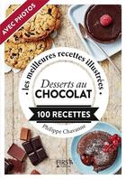 Couverture du livre « Recettes au chocolat » de Philippe Chavanne aux éditions First