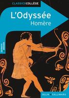 Couverture du livre « L'odyssée » de Homere et Juliette Morando aux éditions Belin Education