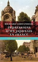 Couverture du livre « Impressions d'un japonais en France » de Cortambert Richard aux éditions Mercure De France