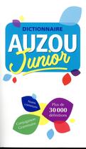 Couverture du livre « Dictionnaire auzou junior de poche - nouvelle edition » de  aux éditions Philippe Auzou