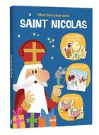 Couverture du livre « Mon livre-jeux avec saint nicolas nouvelle edition » de Mathilde Paris/Audre aux éditions Philippe Auzou