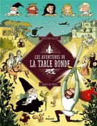 Couverture du livre « Les aventures de la table ronde » de Marie De Monti et Christine Palluy aux éditions Milan