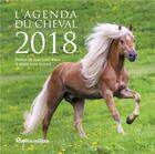 Couverture du livre « L'agenda du cheval (édition 2018) » de  aux éditions Rustica
