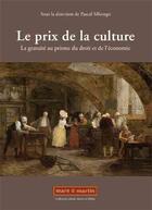 Couverture du livre « Le prix de la culture » de Pascal Mbongo aux éditions Mare & Martin