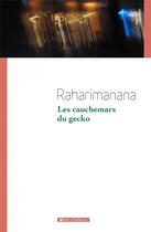 Couverture du livre « Les cauchemars de Gecko » de Raharimanana aux éditions Vents D'ailleurs