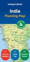 Couverture du livre « Planning Map : India Planning Map 2ed -anglais- » de Lonely Planet aux éditions Lonely Planet France