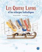 Couverture du livre « Les quatre lapins et les écharpes fantastiques » de Iku Dekune et Mutsuko Watari aux éditions Nobi Nobi