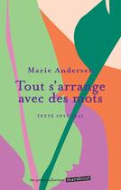 Couverture du livre « Tout s'arrange avec des mots » de Marie Andersen aux éditions Marabout