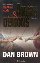 Couverture du livre « Anges et démons » de Dan Brown aux éditions Lattes