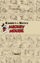 Couverture du livre « Mickey Mouse : carnet de note (édition 2012) » de Floyd Gottfredson aux éditions Glenat