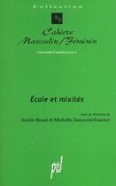 Couverture du livre « École et mixités » de Michelle Zancarini et Annick Houel aux éditions Pu De Lyon