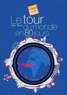 Couverture du livre « Le tour du monde en 80 jours » de Jules Verne et Tania El-Khoury aux éditions Samir