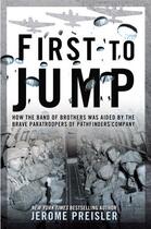 Couverture du livre « First to Jump » de Jerome Preisler aux éditions Penguin Group Us