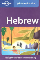 Couverture du livre « Hebrew (2e édition) » de Wistinetzki aux éditions Lonely Planet France