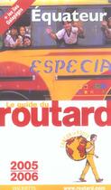 Couverture du livre « Guide Du Routard (édition 2005/2006) » de Philippe Gloaguen aux éditions Hachette Tourisme