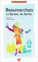 Couverture du livre « Le barbier de Seville » de Jean-Pierre De Beaumarchais aux éditions Flammarion