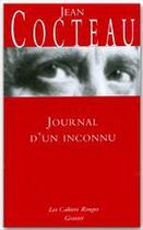 Couverture du livre « Journal d'un inconnu » de Jean Cocteau aux éditions Grasset