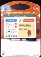 Couverture du livre « Mémoniak ; mon calendrier maternelle (édition 2018/2019) » de Emmanuelle Polimeni aux éditions Editions 365