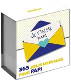 Couverture du livre « 365 jolis messages pour papi » de  aux éditions Play Bac