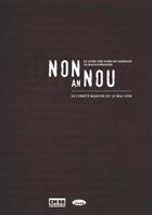 Couverture du livre « Non an nou : le livre des noms de familles guadeloupéennes » de  aux éditions Jasor