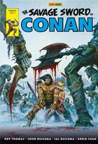 Couverture du livre « Savage sword of Conan Tome 3 » de John Buscema et Roy Thomas et Sal Buscema aux éditions Panini