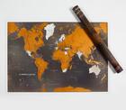 Couverture du livre « Display carte du monde a gratter black edition (9ex) » de  aux éditions Kasprowski