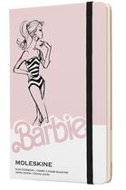 Couverture du livre « Barbie carnet grand format blanc swimsuit » de  aux éditions Moleskine